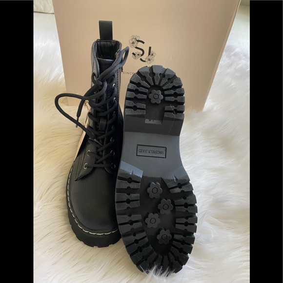 New! Sincerely Jules Combat boots - Picture 12 of 15